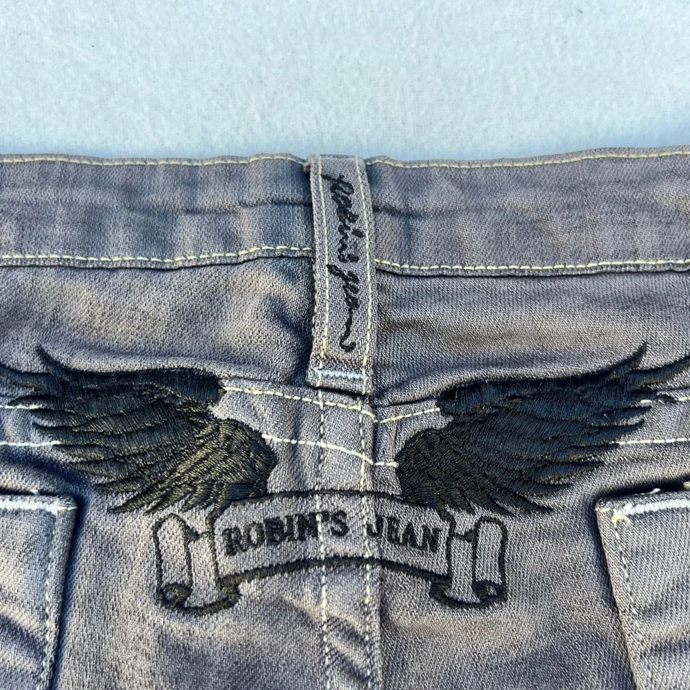 Robin's Jean Women's Washed Black Skinny Fit Jeans Size 30‎ Marilyn SPAC8072 USA